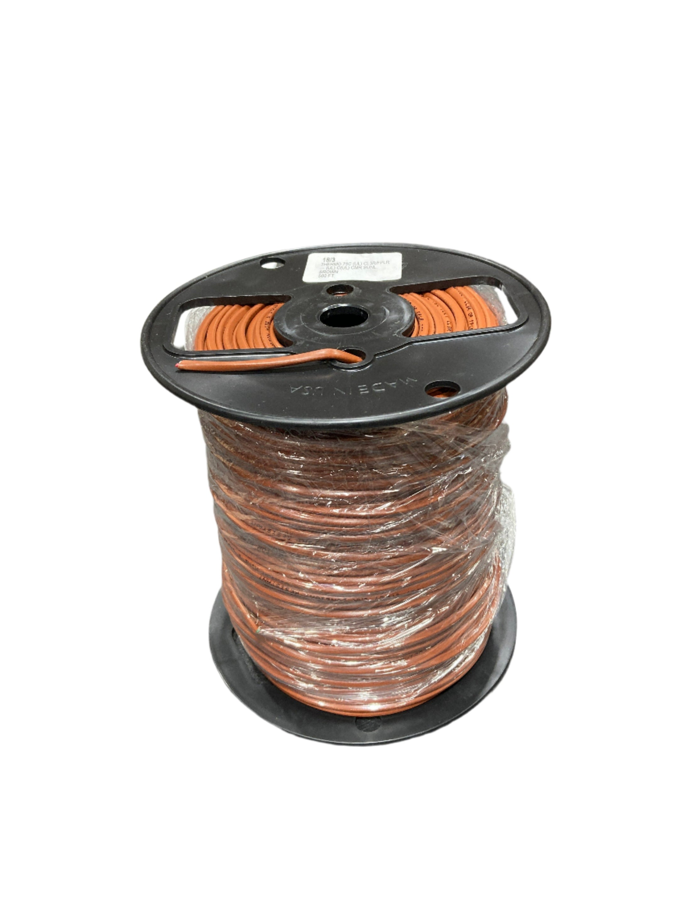 180311THRCL3R 18/3 500' Spool Solid Thermostat Wire