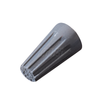 25930 71B GRAY WIRE NUT, 100 BOX