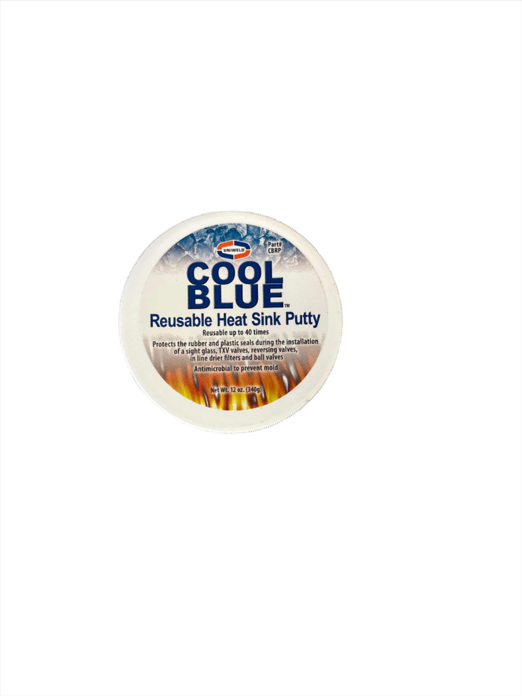 CBRP - Cool Blue, Reusable Heat Sink Putty