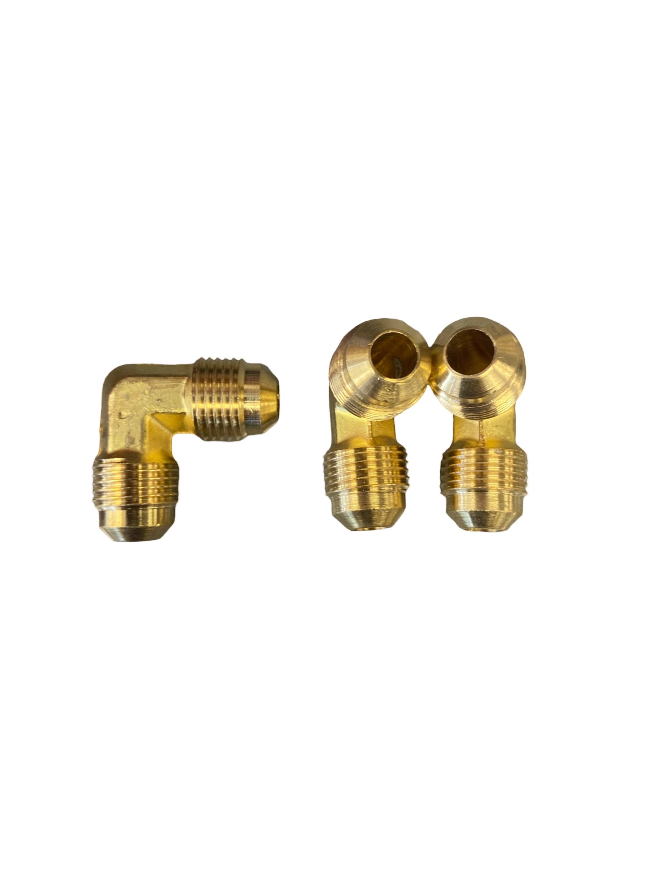 F55-38 3/8" OD FLARE ELBOW BRASS