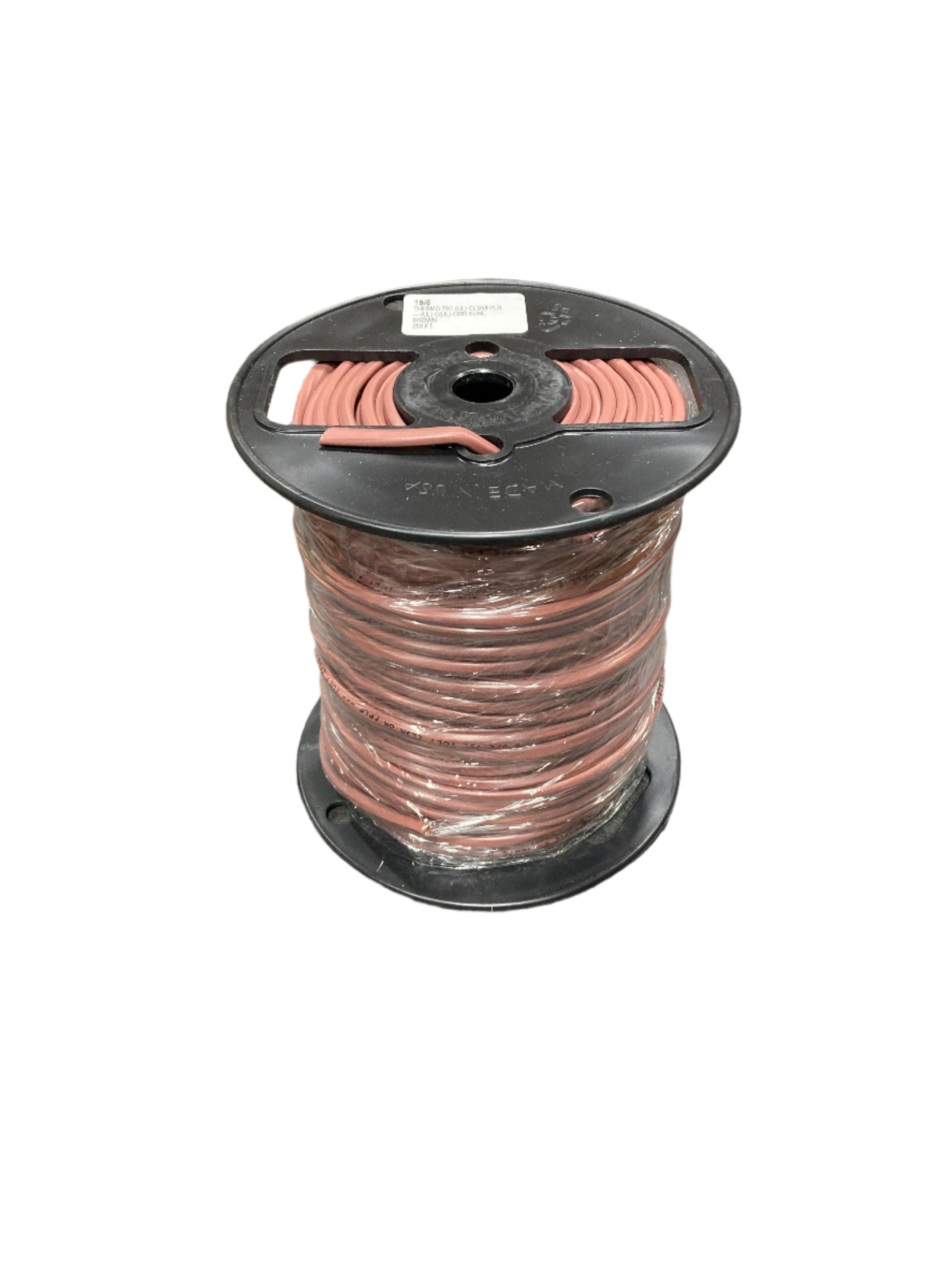 180621THRCL3R 18/6 250' Spool Solid Thermostat Wire