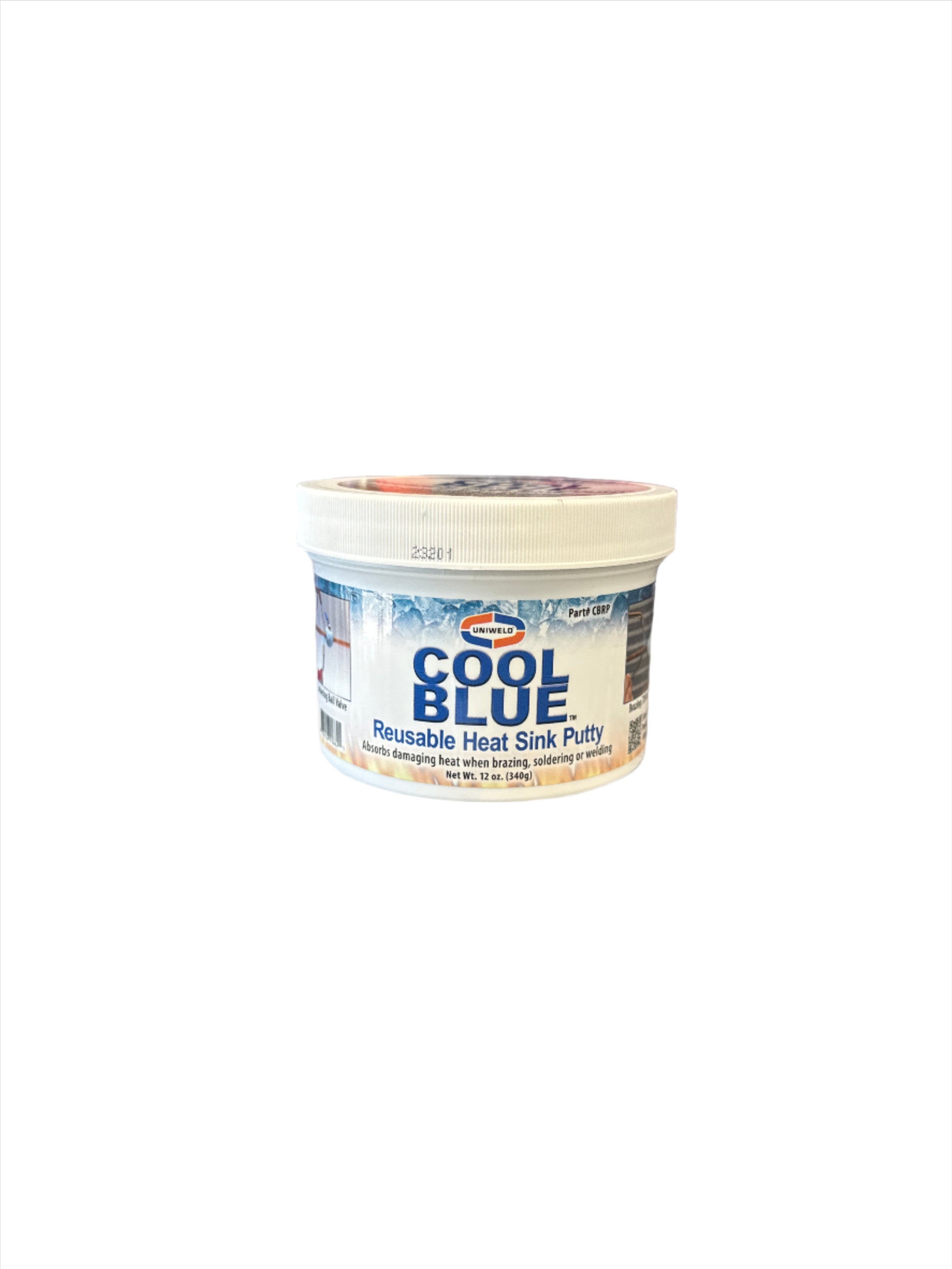 CBRP - Cool Blue, Reusable Heat Sink Putty