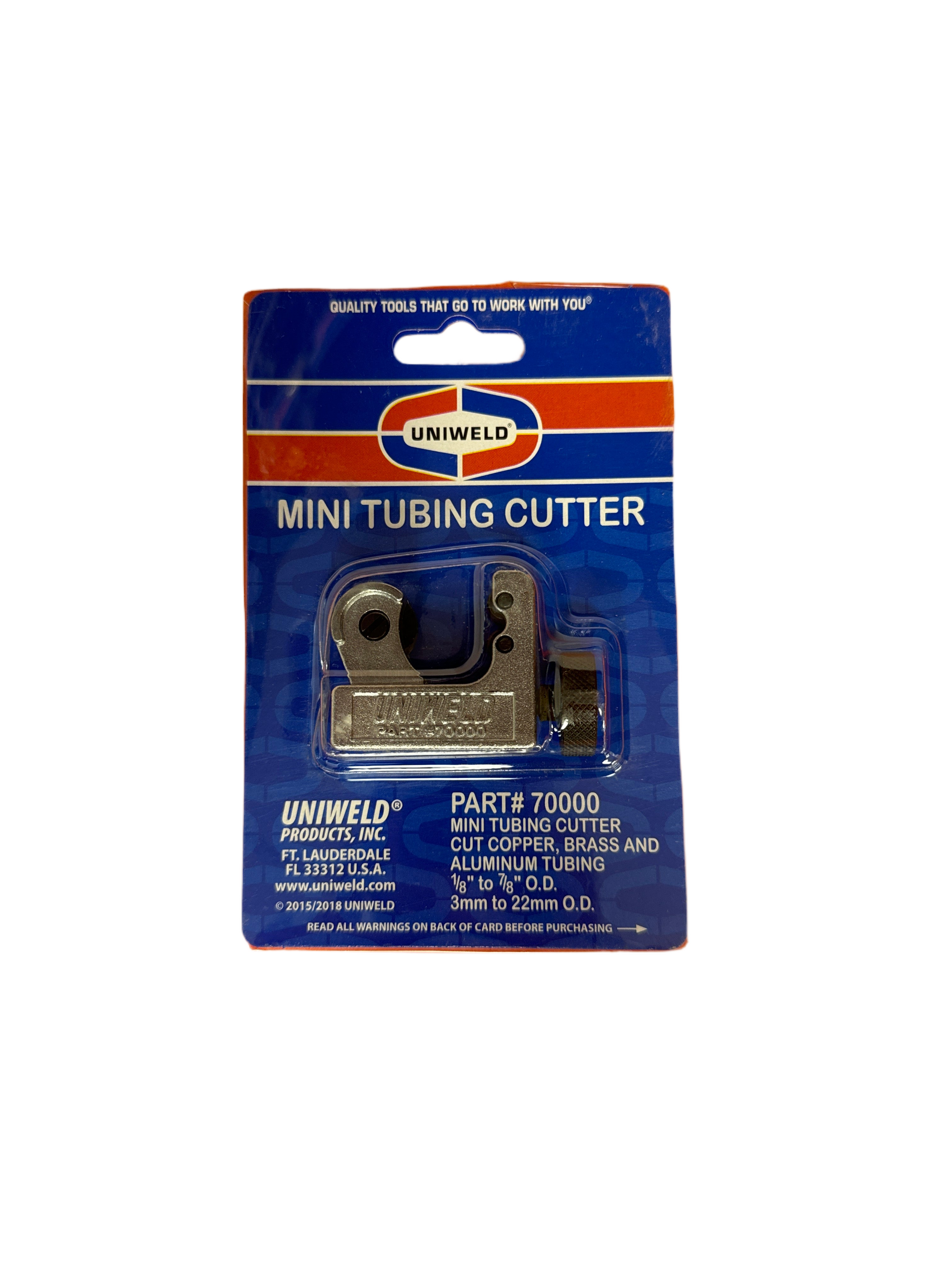 70000 - Metal Mini Tubing Cutter, 1/8” to 7/8” OD