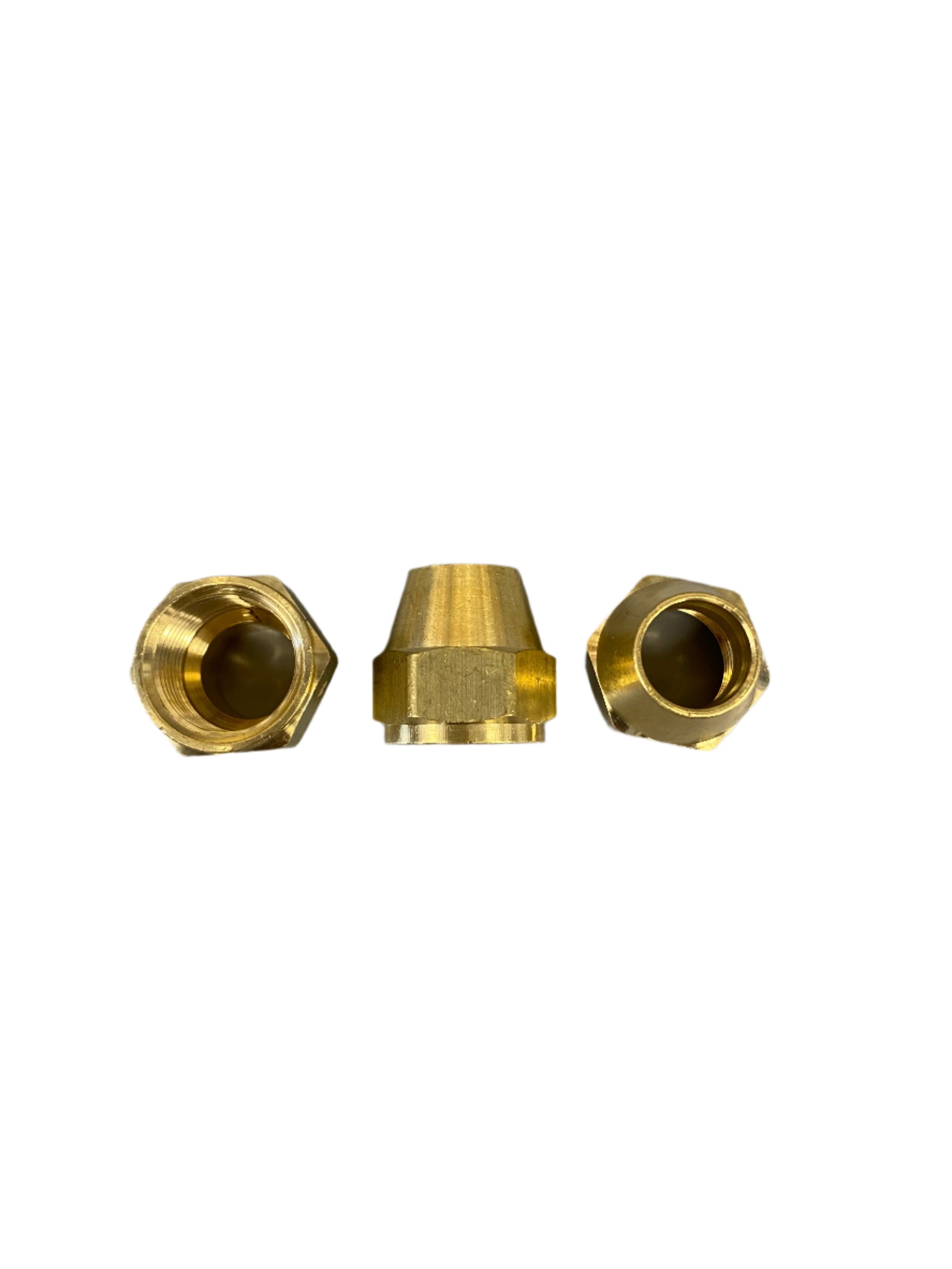 F41S-58 5/8" OD SHORT FLARE NUT BRASS