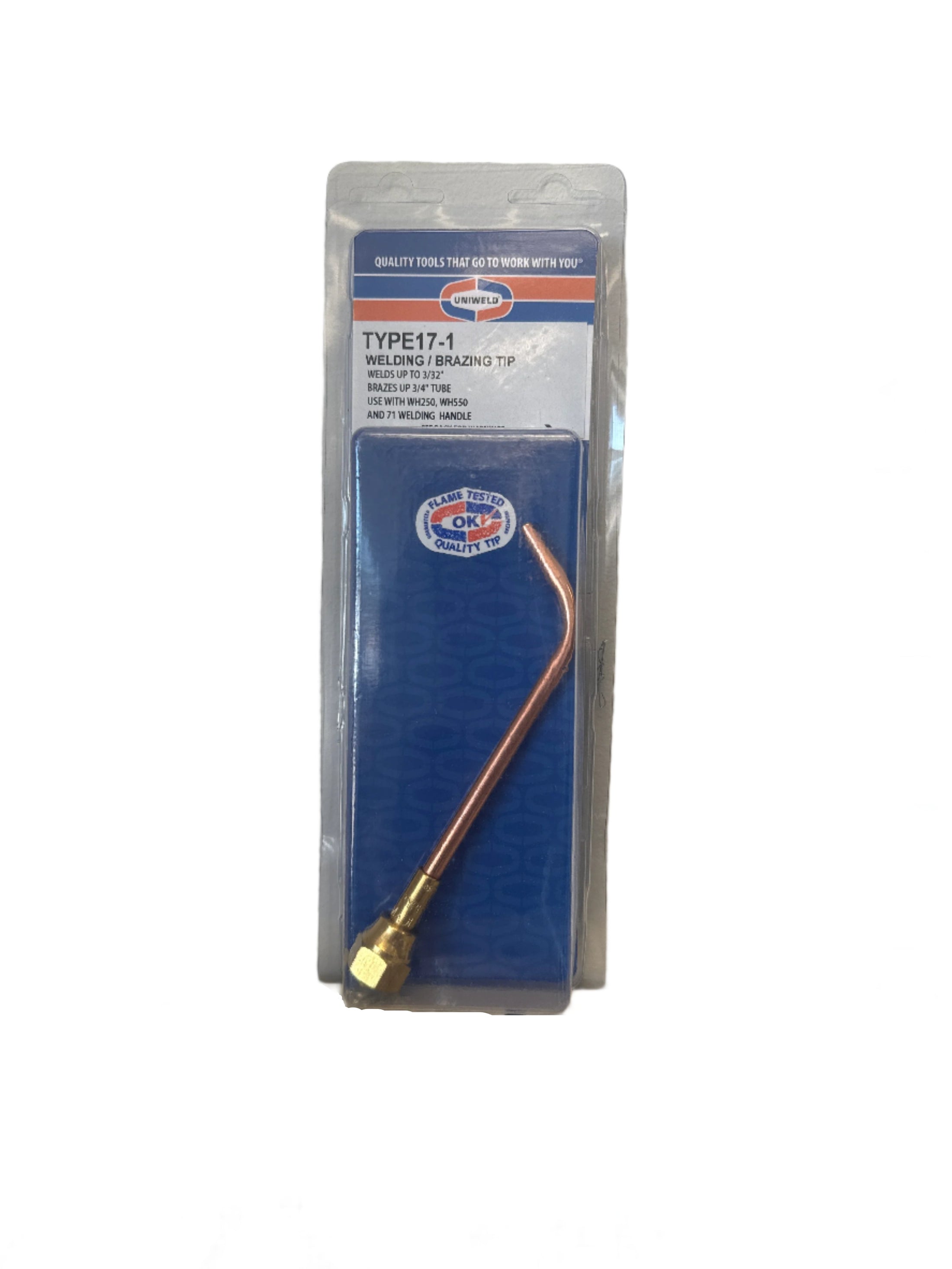 TYPE17-1, Welding/Brazing Tip, Welds Up To 3/32"