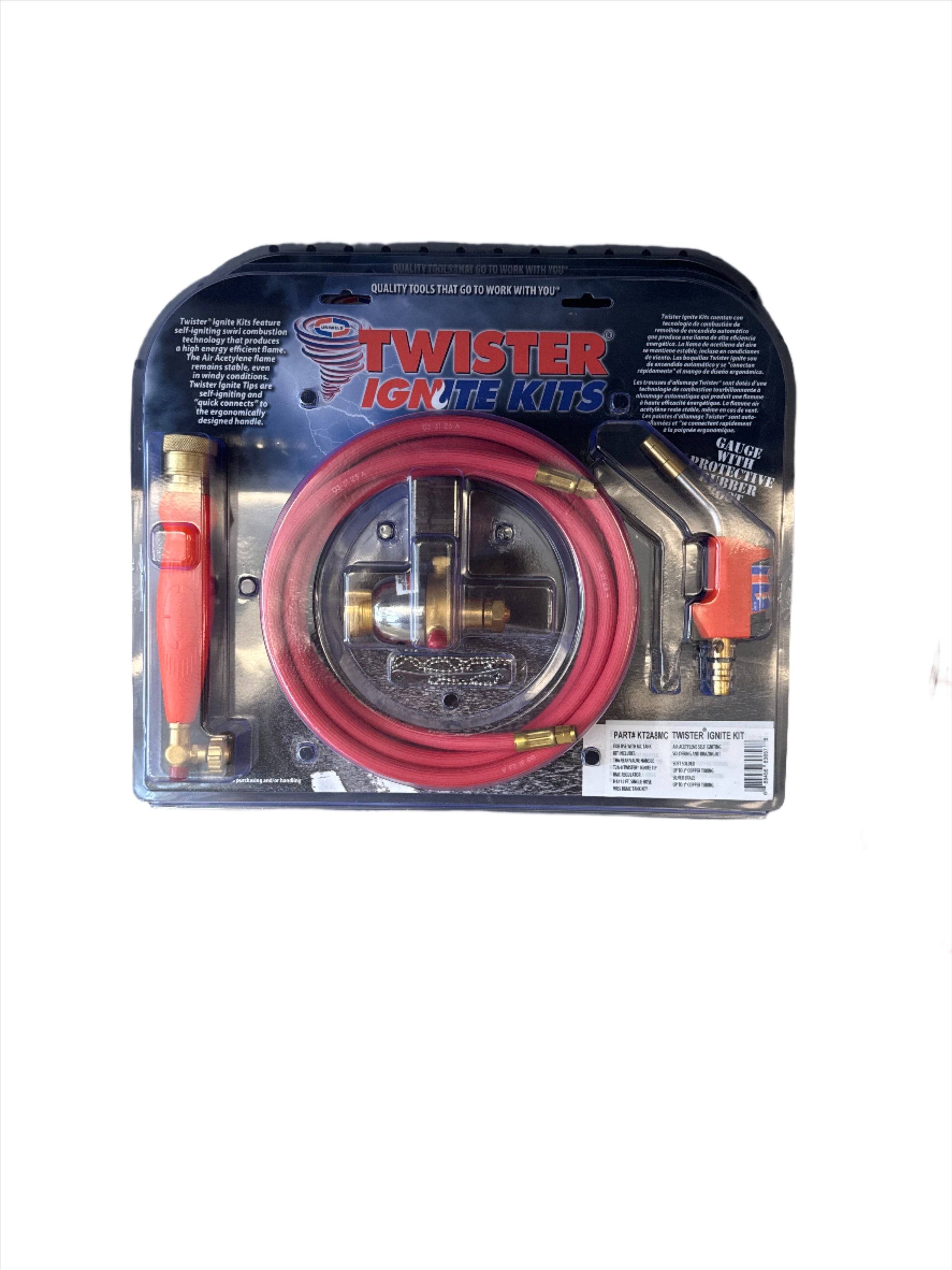 KT2A8MC - Acetylene Twister Self Lighting Kit