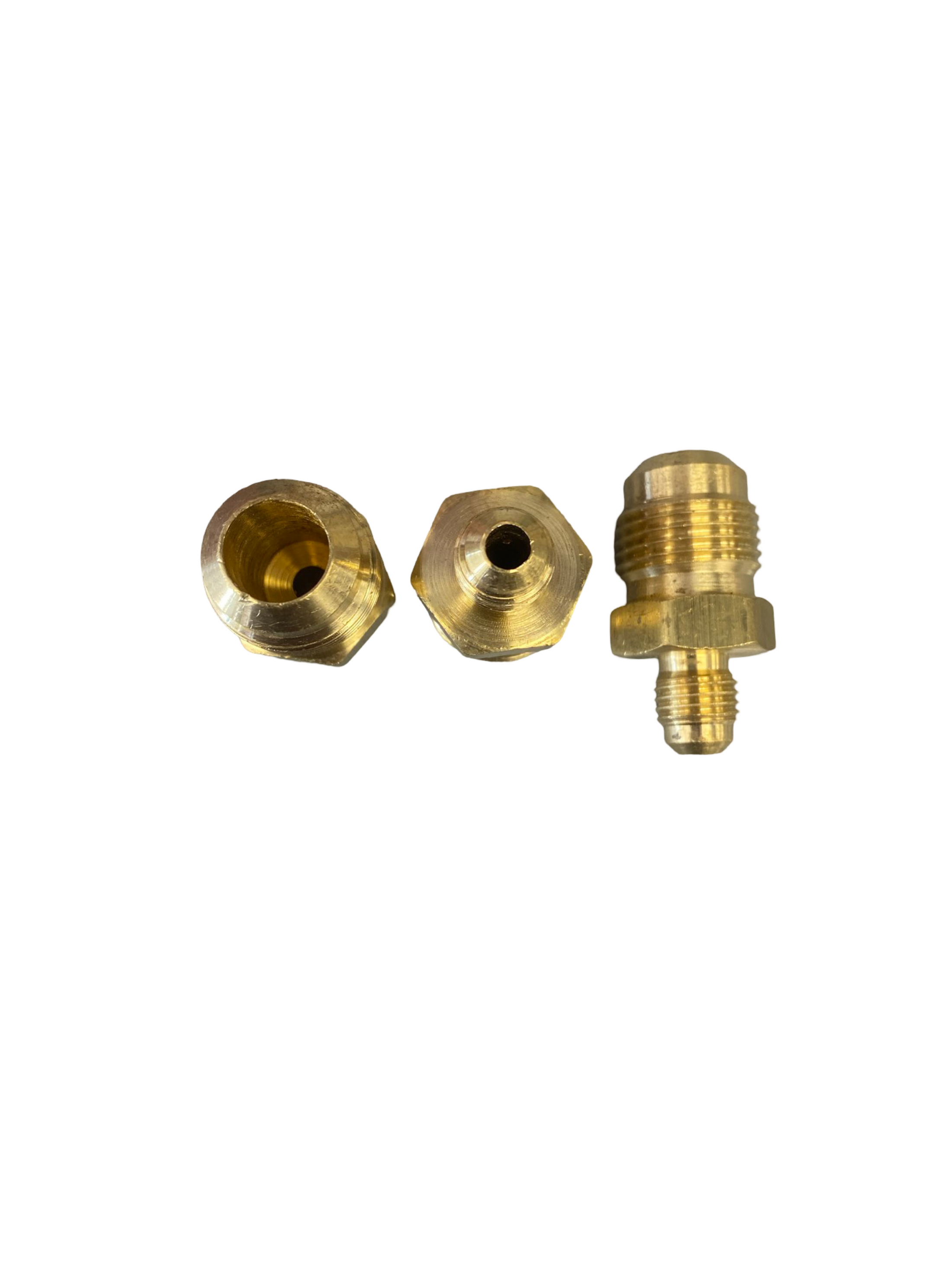 F42R-121214 1/2" OD x 1/4" OD REDUCING FLARE UNION BRASS