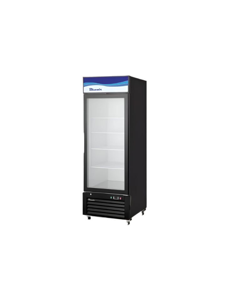 BKGF23B–HC, Glass Door Freezer – Black