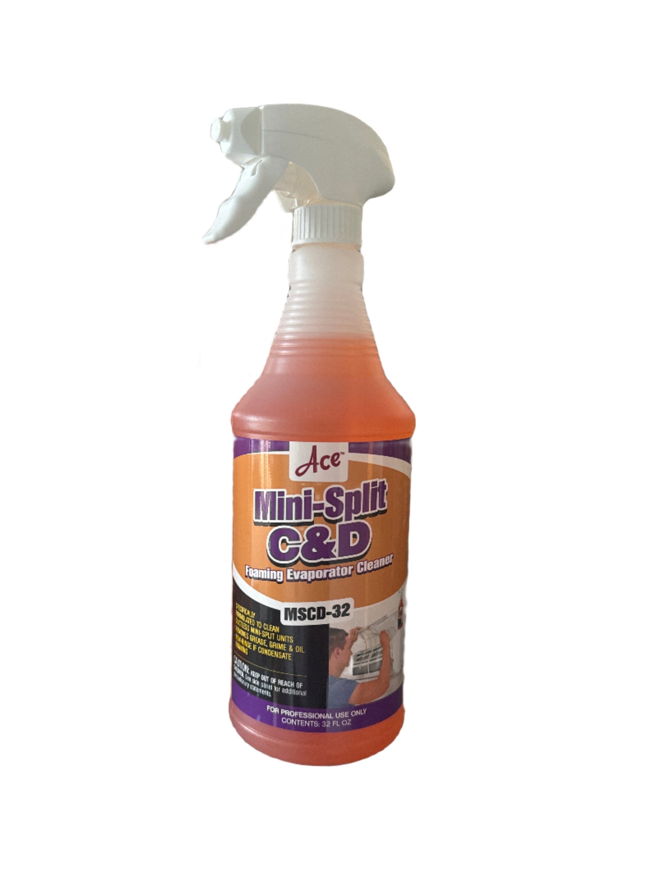 MSCD32 -  Aluminum Safe Mini-Split Evaporator Cleaner