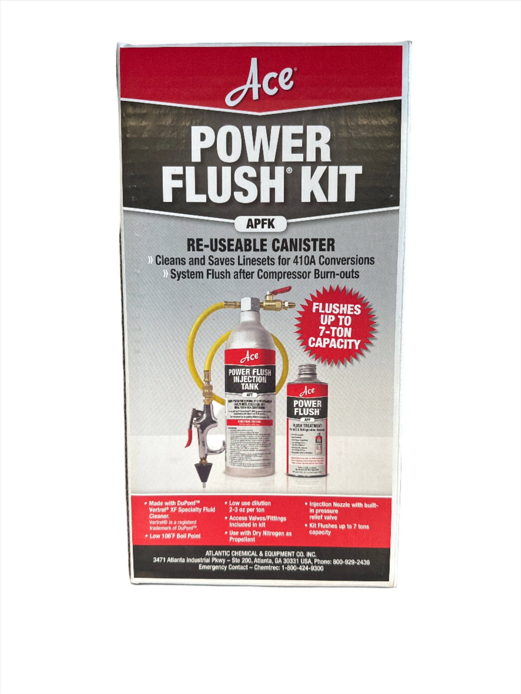 APFK - Powerflush Kit - Injector Tool w/Flush Cleaner 16oz