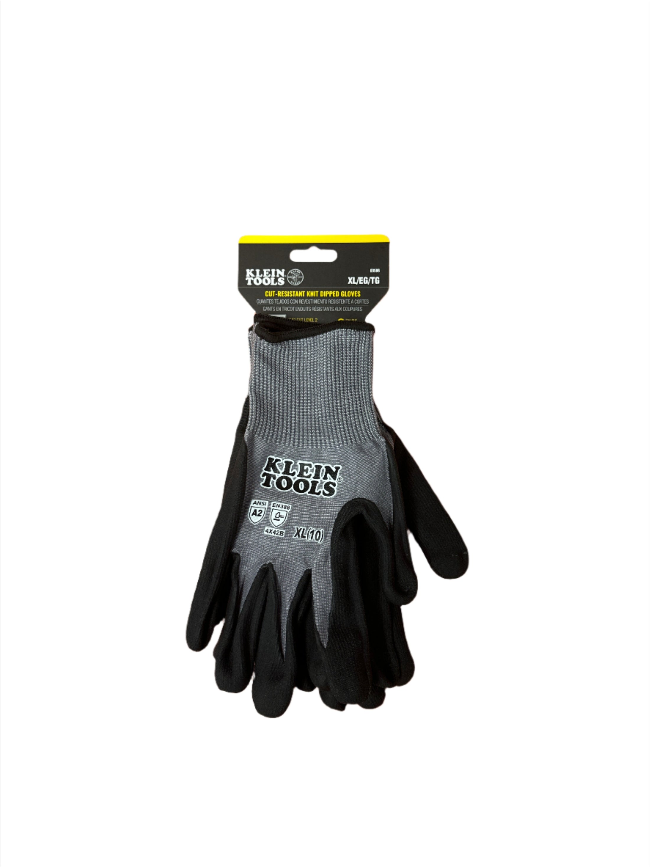 60586 - Knit Dipped Gloves, Cut Level A2, Touchscreen, X-Large, 2-Pair