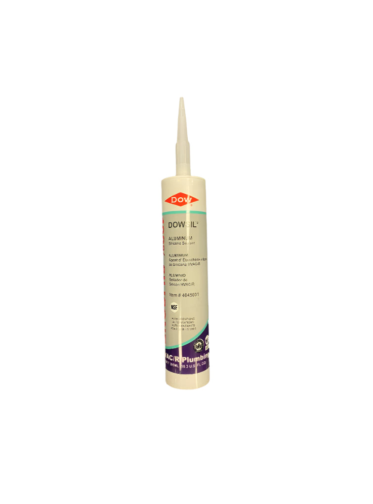 4045031 DOWSIL HVAC/R SILICONE SEALANT - ALUMINUM 305 ML