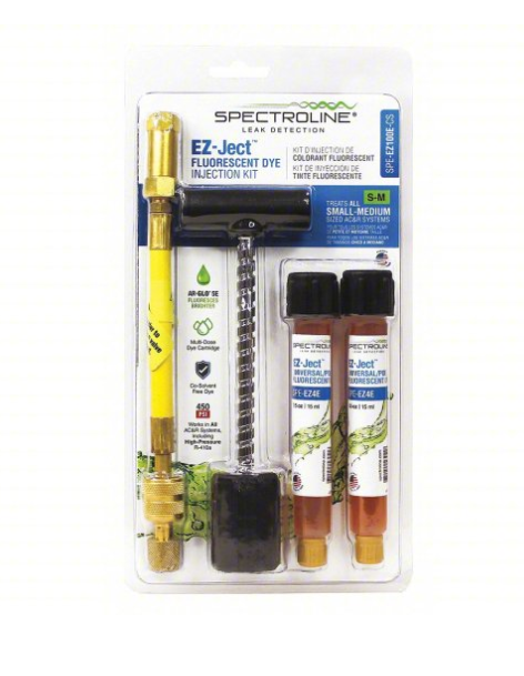 SPE-EZ100E-CS, EZ-Ject Dye Injection Kit includes (2) SPE-EZ5E-CS 0.5 oz