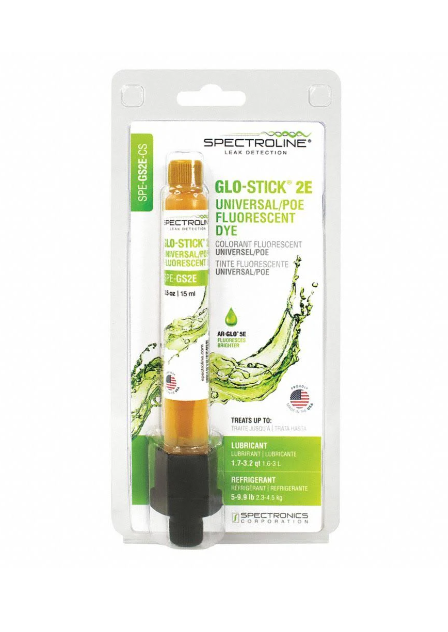 SPE-GS2E-CS, GLO-STICK 2E 0.5 oz (15 ml) Fluorescent Dye Capsule