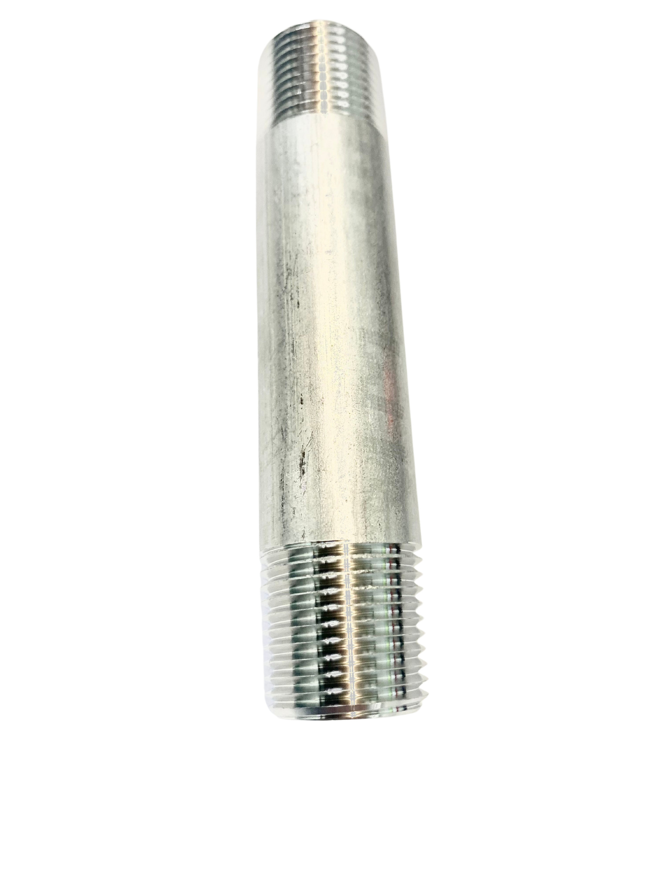 Stainless Steel Nipple, 1/2" x 4"